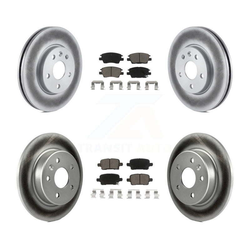Transit Auto KGC-100901 Disc Brake Kit for 2016-2023 Chevrolet Bolt EUV, Chevrolet Bolt EV and More - Front and Rear