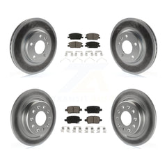 Transit Auto KGC-100903 Disc Brake Kit for 2016-2020 Chevrolet Equinox, GMC Terrain and More - Front and Rear