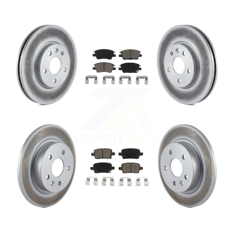 Transit Auto KGC-100904 Disc Brake Kit for 2016 Chevrolet Cruze - Front and Rear