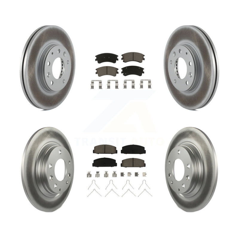 Transit Auto KGC-100905 Disc Brake Kit for 2003-2005 Mazda 6 - Front and Rear
