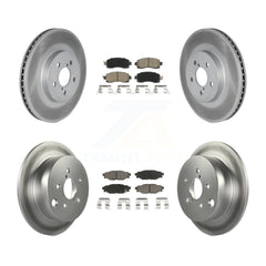 Transit Auto KGC-100906 Disc Brake Kit for 2017-2023 Subaru Crosstrek, Subaru Impreza - Front and Rear
