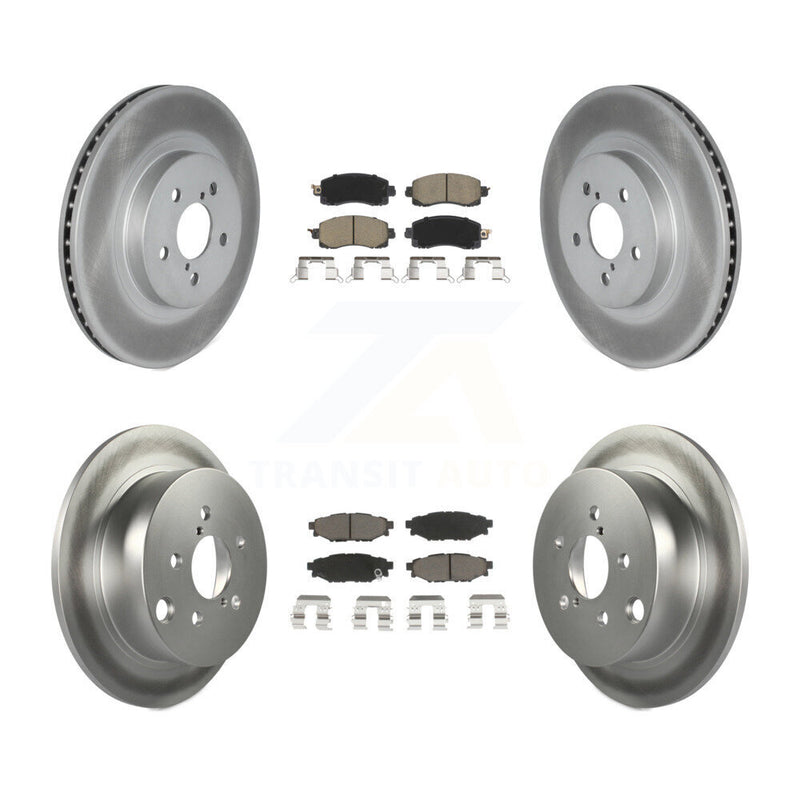 Transit Auto KGC-100906 Disc Brake Kit for 2017-2023 Subaru Crosstrek, Subaru Impreza - Front and Rear