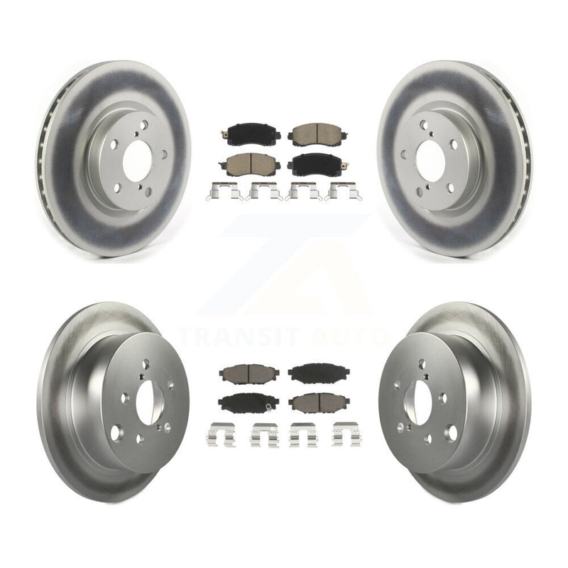 Transit Auto KGC-100907 Disc Brake Kit for 2017-2023 Subaru Impreza - Front and Rear