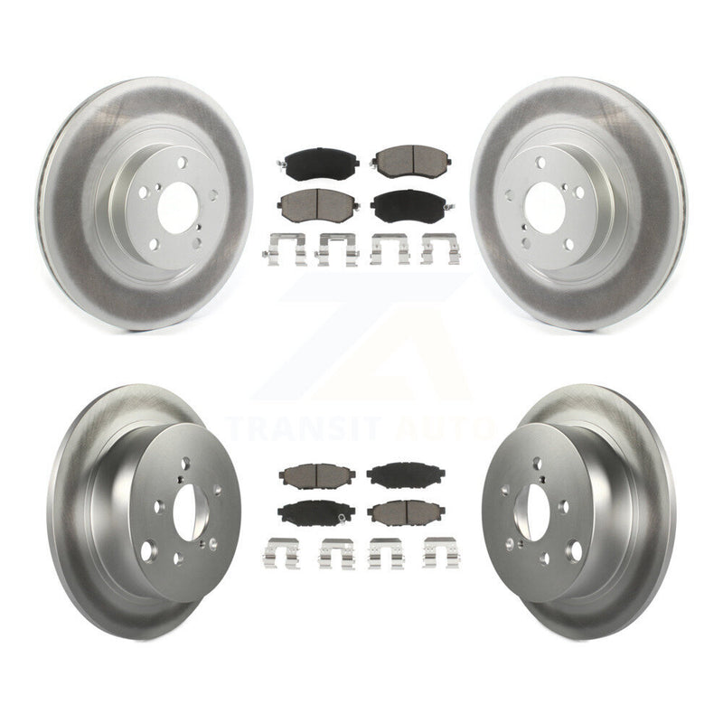 Transit Auto KGC-100908 Disc Brake Kit for 2013-2018 Subaru Crosstrek, Subaru Forester, Subaru XV Crosstrek - Front and Rear