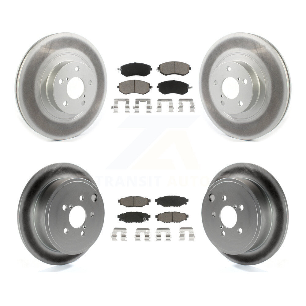 Transit Auto KGC-100910 Disc Brake Kit for 2011-2014 Subaru Impreza, Subaru Legacy and More - Front and Rear