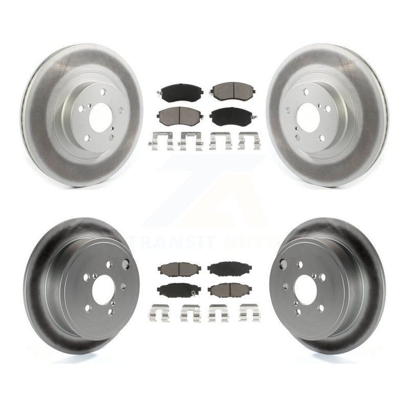 Transit Auto KGC-100910 Disc Brake Kit for 2011-2014 Subaru Impreza, Subaru Legacy and More - Front and Rear