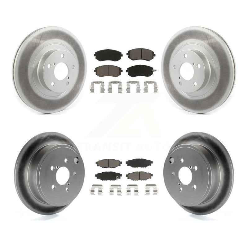 Transit Auto KGC-100911 Disc Brake Kit for 2008-2013 Subaru WRX, Subaru Legacy and More - Front and Rear