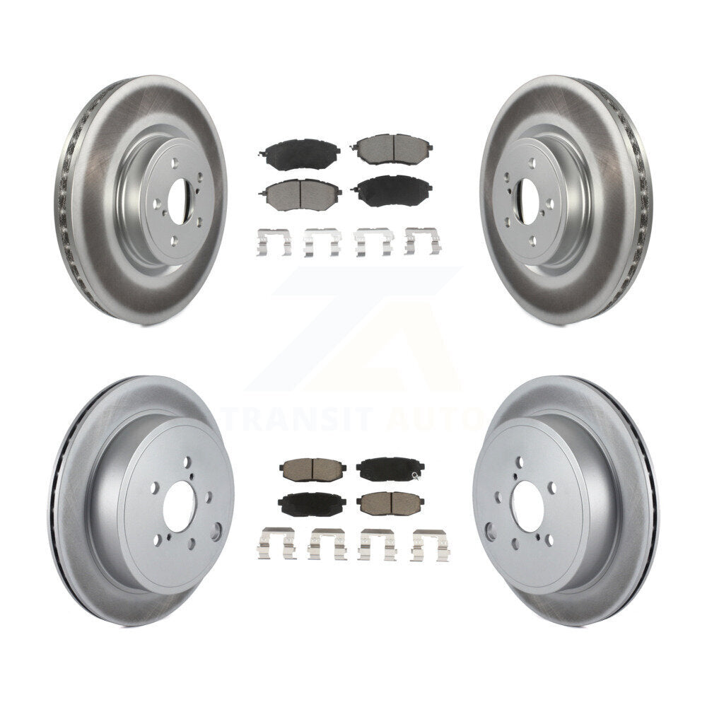 Transit Auto KGC-100912 Disc Brake Kit for 2010-2014 Subaru Legacy, Subaru Outback - Front and Rear