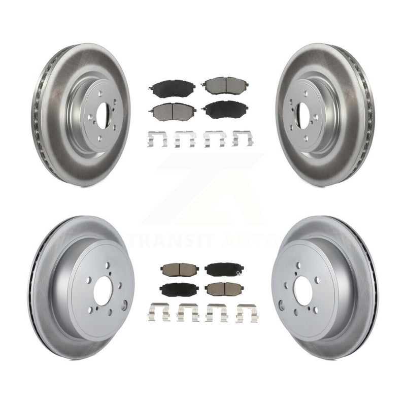 Transit Auto KGC-100912 Disc Brake Kit for 2010-2014 Subaru Legacy, Subaru Outback - Front and Rear