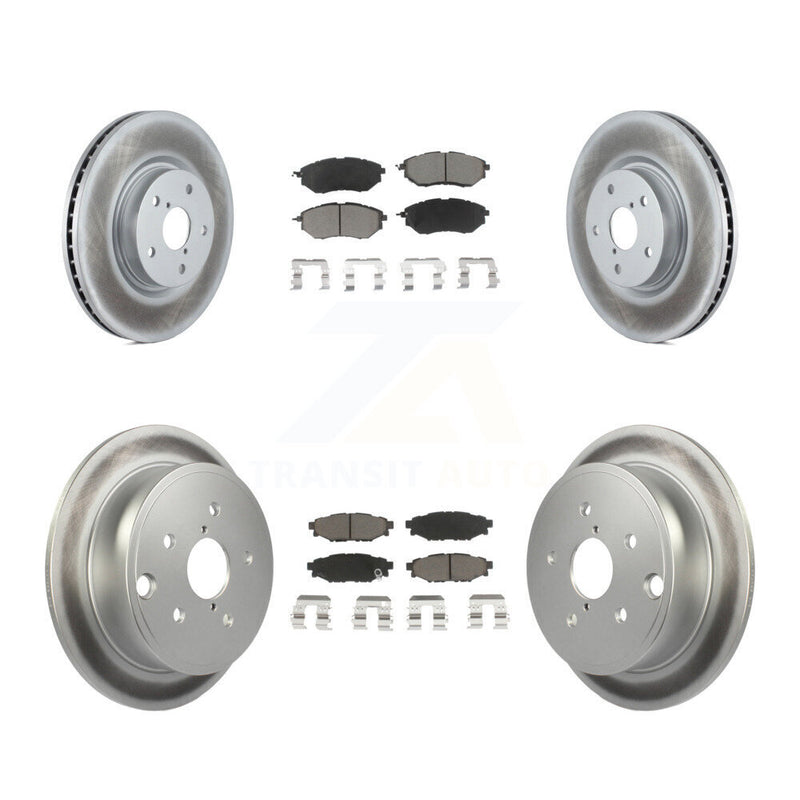 Transit Auto KGC-100913 Disc Brake Kit for 2015-2019 Subaru WRX - Front and Rear