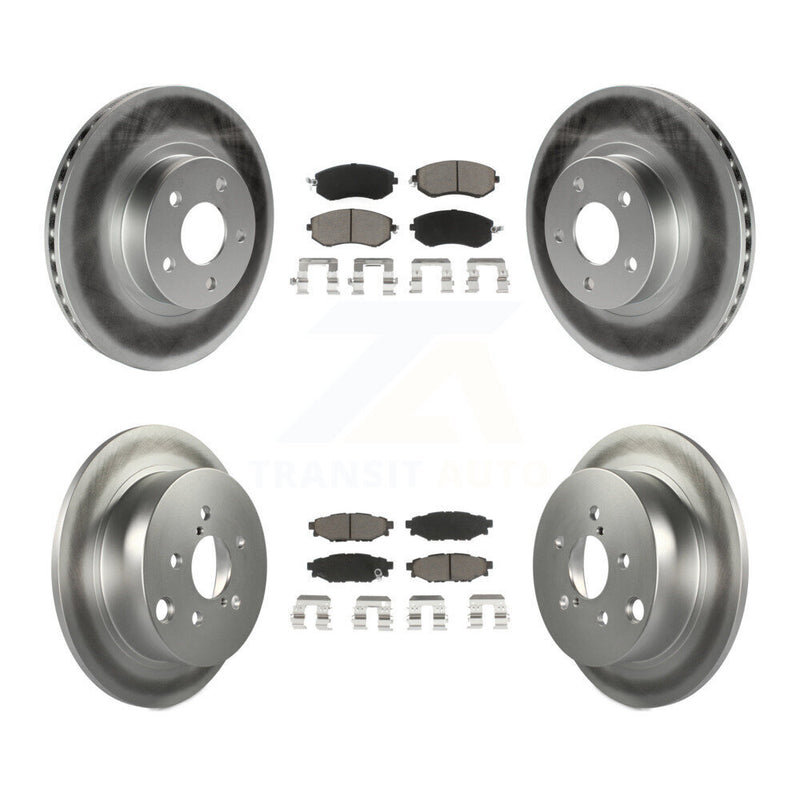 Transit Auto KGC-100915 Disc Brake Kit for 2012-2016 Subaru Impreza - Front and Rear