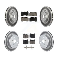Transit Auto KGC-100922 Disc Brake Kit for 2008-2017 Subaru WRX STI, Subaru Impreza - Front and Rear