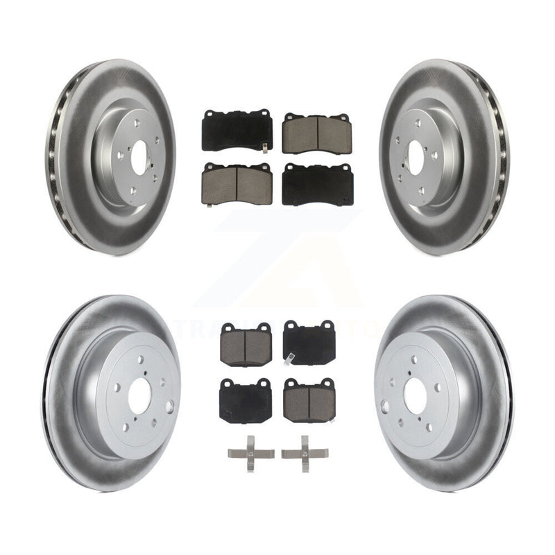 Transit Auto KGC-100922 Disc Brake Kit for 2008-2017 Subaru WRX STI, Subaru Impreza - Front and Rear