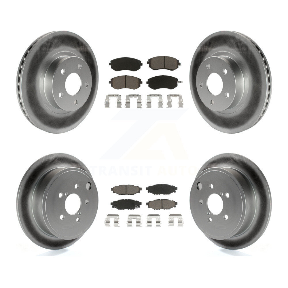 Transit Auto KGC-100923 Disc Brake Kit for 2008-2010 Subaru Impreza - Front and Rear