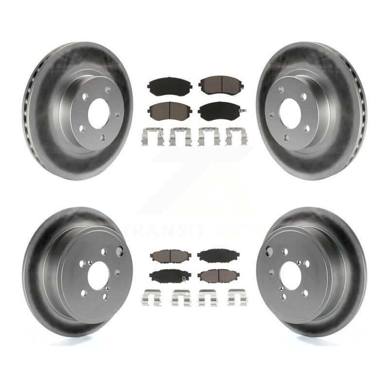 Transit Auto KGC-100923 Disc Brake Kit for 2008-2010 Subaru Impreza - Front and Rear
