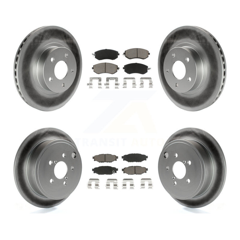 Transit Auto KGC-100931 Disc Brake Kit for 2011 Subaru Impreza - Front and Rear