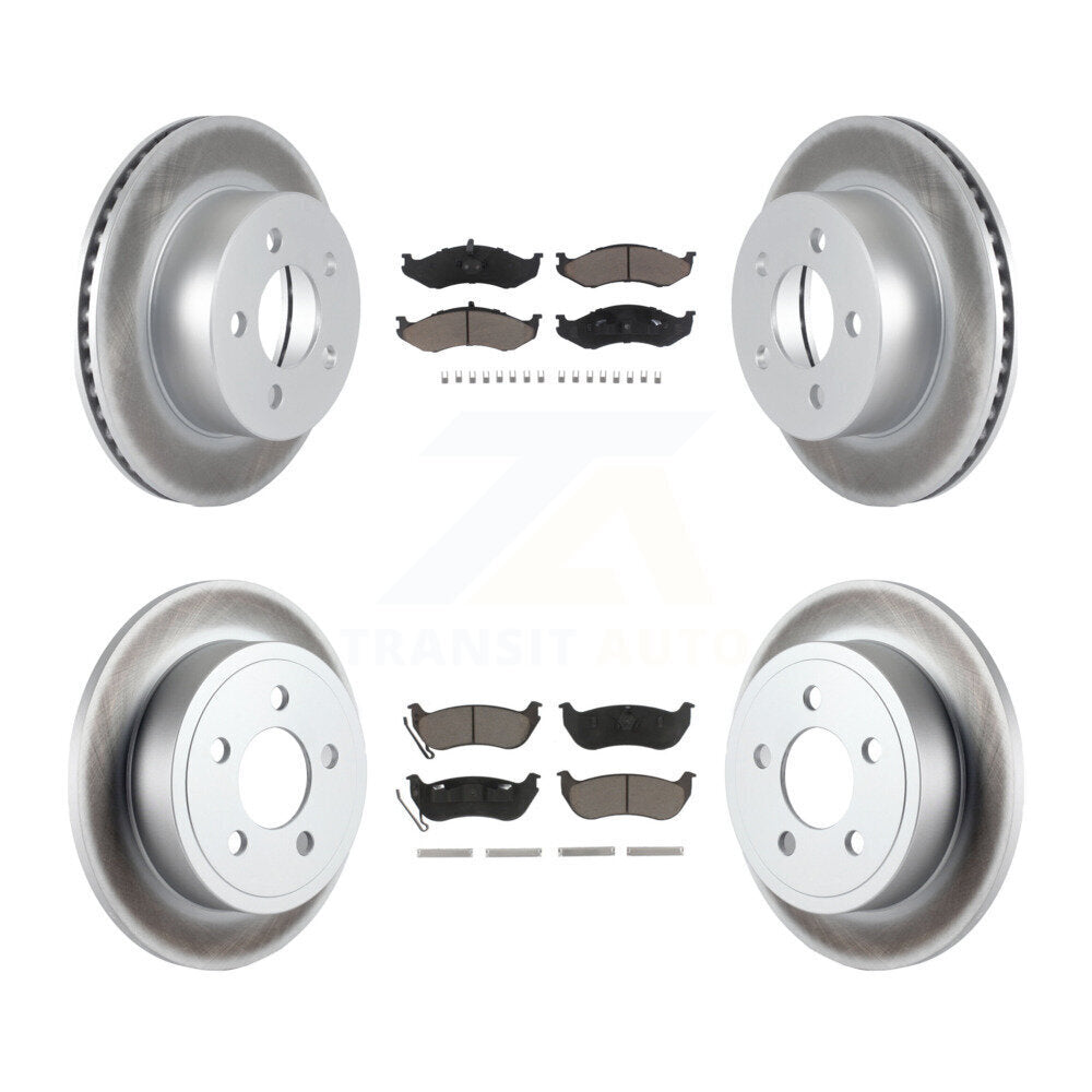 Transit Auto KGC-100932 Disc Brake Kit for 2003-2006 Jeep TJ, Jeep Wrangler - Front and Rear