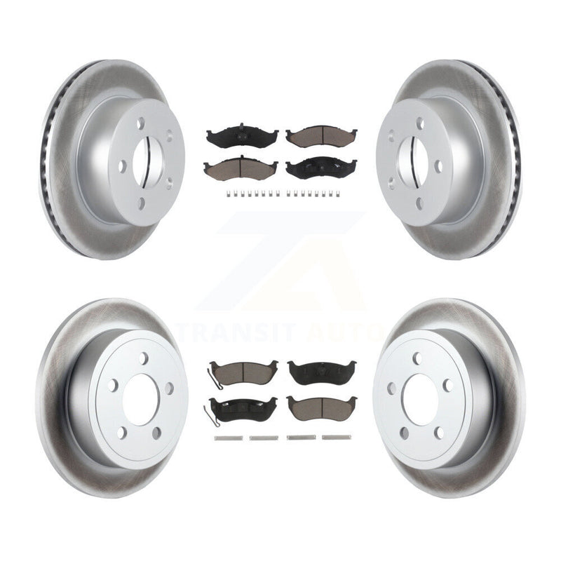 Transit Auto KGC-100932 Disc Brake Kit for 2003-2006 Jeep TJ, Jeep Wrangler - Front and Rear