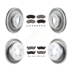 Transit Auto KGC-100934 Disc Brake Kit for 2003-2007 Jeep Liberty - Front and Rear