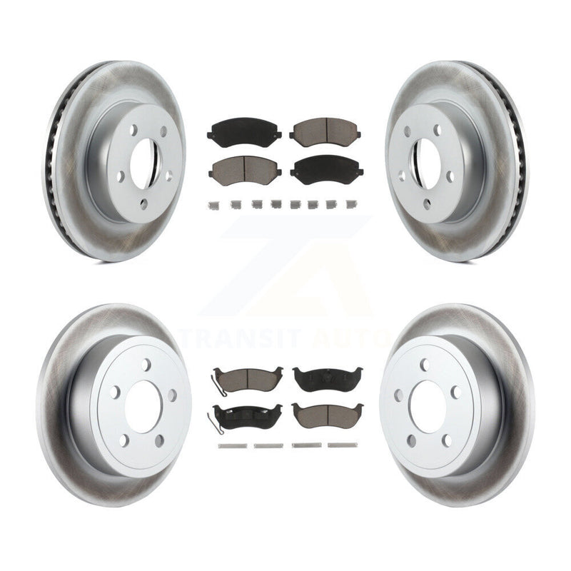 Transit Auto KGC-100934 Disc Brake Kit for 2003-2007 Jeep Liberty - Front and Rear