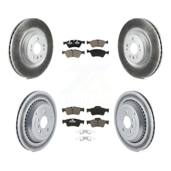 Transit Auto KGC-100935 Disc Brake Kit for 2005-2012 Mercedes-Benz ML350, Mercedes-Benz GL350 and More - Front and Rear