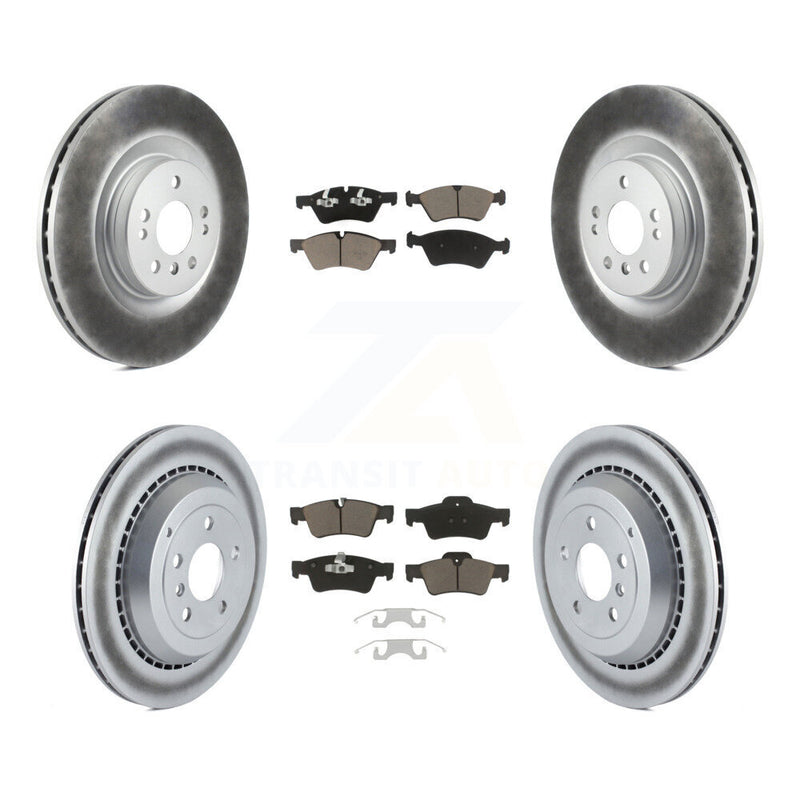 Transit Auto KGC-100935 Disc Brake Kit for 2005-2012 Mercedes-Benz ML350, Mercedes-Benz GL350 and More - Front and Rear