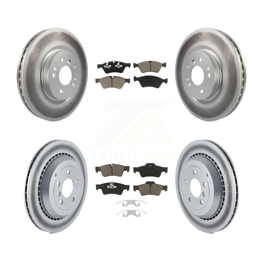Transit Auto KGC-100936 Disc Brake Kit for 2006-2009 Mercedes-Benz R320, Mercedes-Benz R350 and More - Front and Rear
