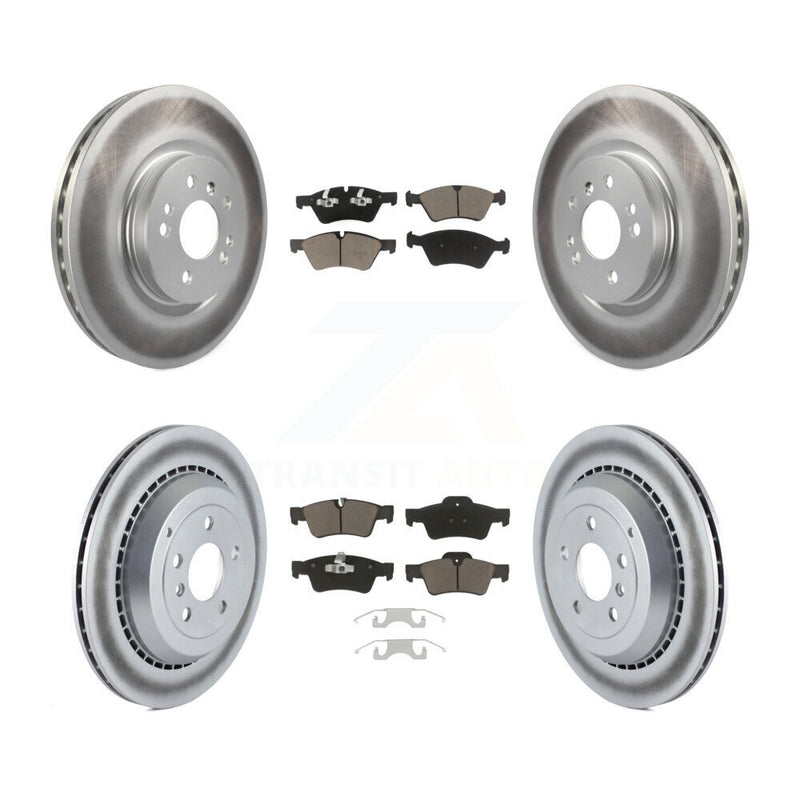 Transit Auto KGC-100936 Disc Brake Kit for 2006-2009 Mercedes-Benz R320, Mercedes-Benz R350 and More - Front and Rear