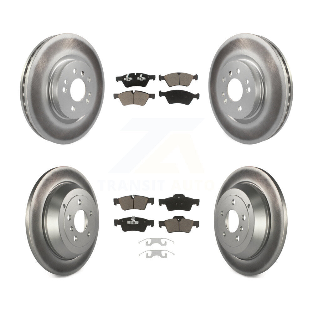 Transit Auto KGC-100937 Disc Brake Kit for 2006-2011 Mercedes-Benz ML350, Mercedes-Benz ML450 and More - Front and Rear