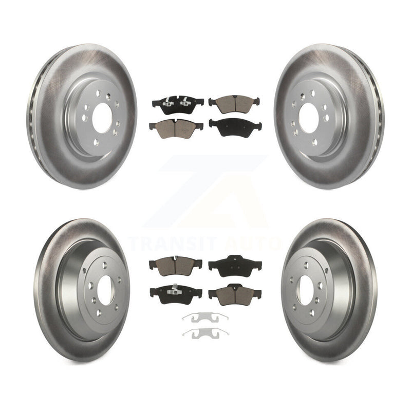 Transit Auto KGC-100937 Disc Brake Kit for 2006-2011 Mercedes-Benz ML350, Mercedes-Benz ML450 and More - Front and Rear