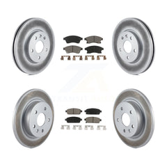Transit Auto KGC-100943 Disc Brake Kit for 2011-2017 Chevrolet Cruze Limited, Chevrolet Sonic, Chevrolet Cruze - Front and Rear