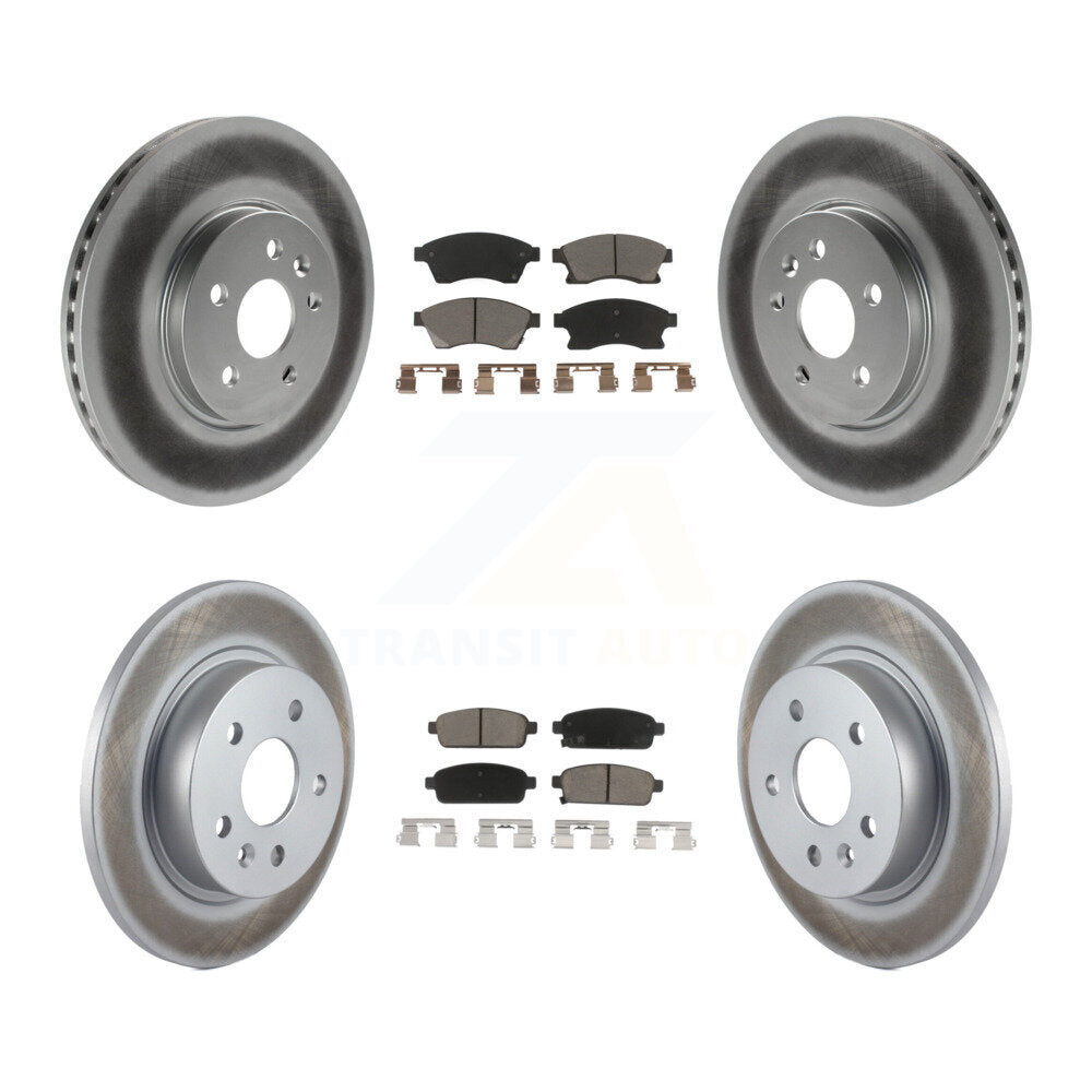 Transit Auto KGC-100945 Disc Brake Kit for 2013-2014 Chevrolet Sonic - Front and Rear