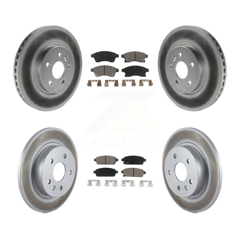 Transit Auto KGC-100945 Disc Brake Kit for 2013-2014 Chevrolet Sonic - Front and Rear