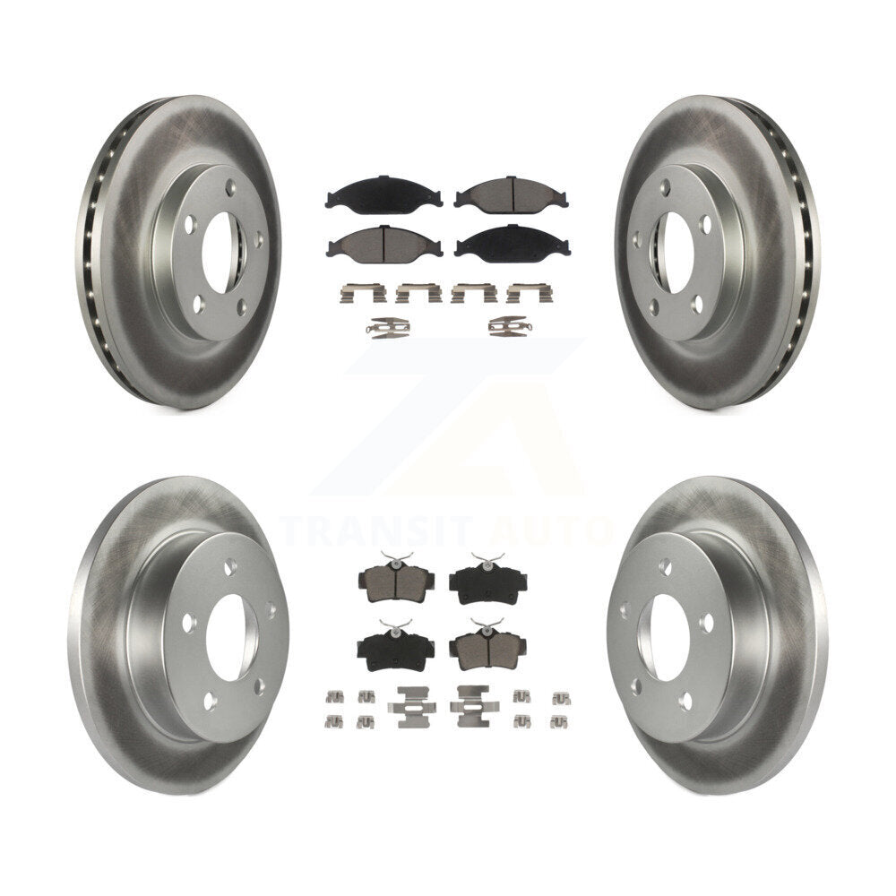 Transit Auto KGC-100947 Disc Brake Kit for 1999-2004 Ford Mustang - Front and Rear