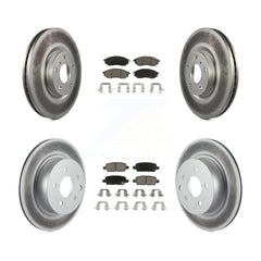 Transit Auto KGC-100948 Disc Brake Kit for 2005-2015 INFINITI Q40, INFINITI QX50 and More - Front and Rear