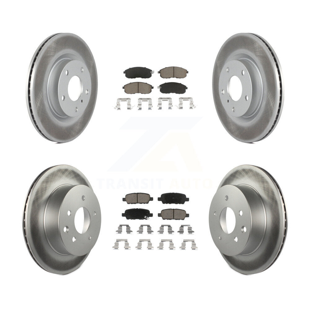 Transit Auto KGC-100949 Disc Brake Kit for 2003-2005 INFINITI G35, Nissan 350Z - Front and Rear