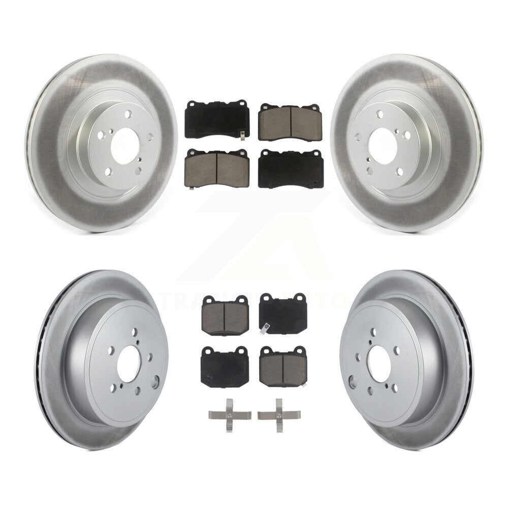 Transit Auto KGC-100950 Disc Brake Kit for 2019 Toyota 86 - Front and Rear