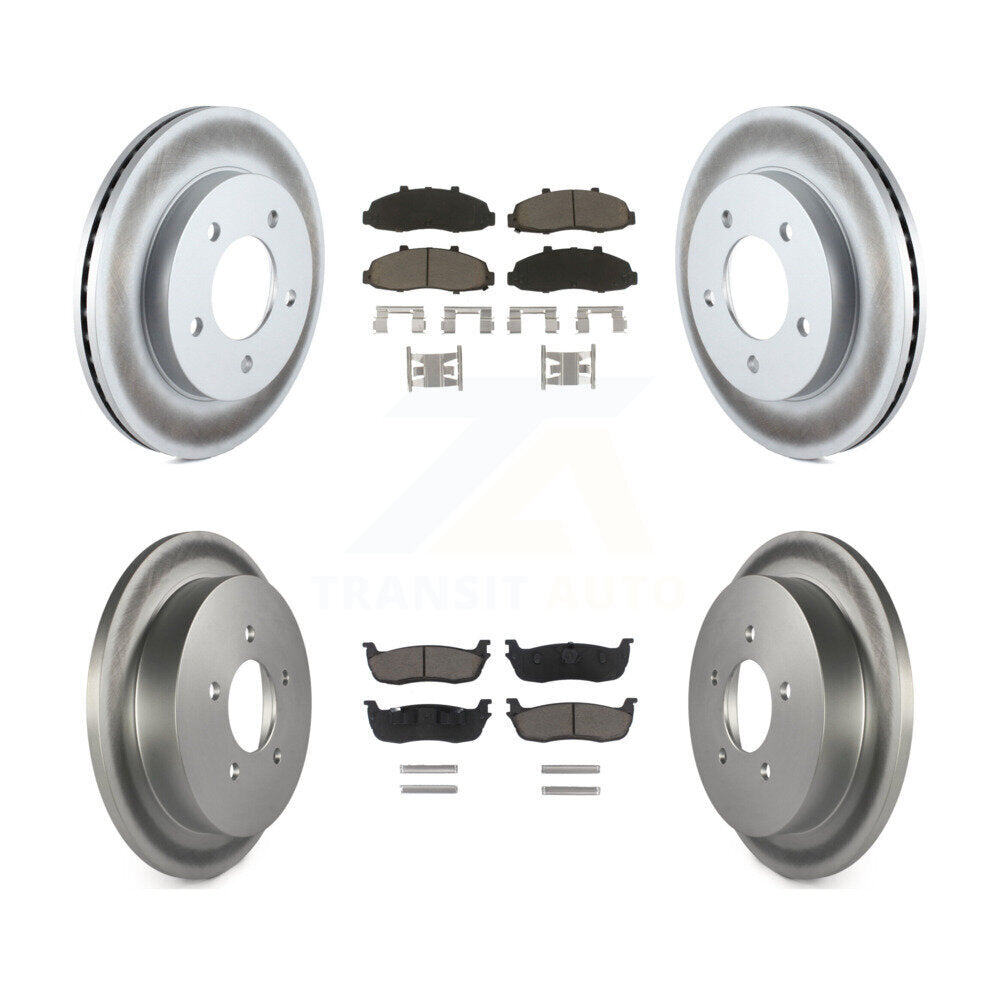 Transit Auto KGC-100952 Disc Brake Kit for 1999-2004 Ford F-150 Heritage, Ford F-150 - Front and Rear