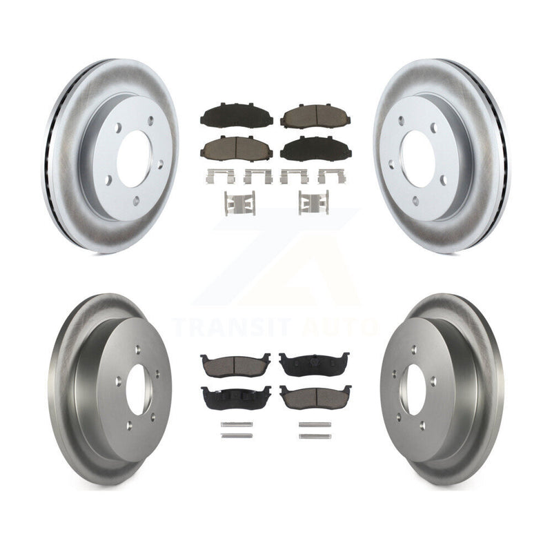 Transit Auto KGC-100952 Disc Brake Kit for 1999-2004 Ford F-150 Heritage, Ford F-150 - Front and Rear