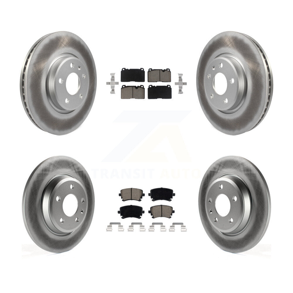 Transit Auto KGC-100955 Disc Brake Kit for 2016 Audi Q5 - Front and Rear