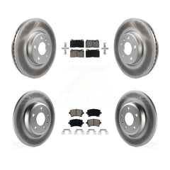 Transit Auto KGC-100955 Disc Brake Kit for 2016 Audi Q5 - Front and Rear