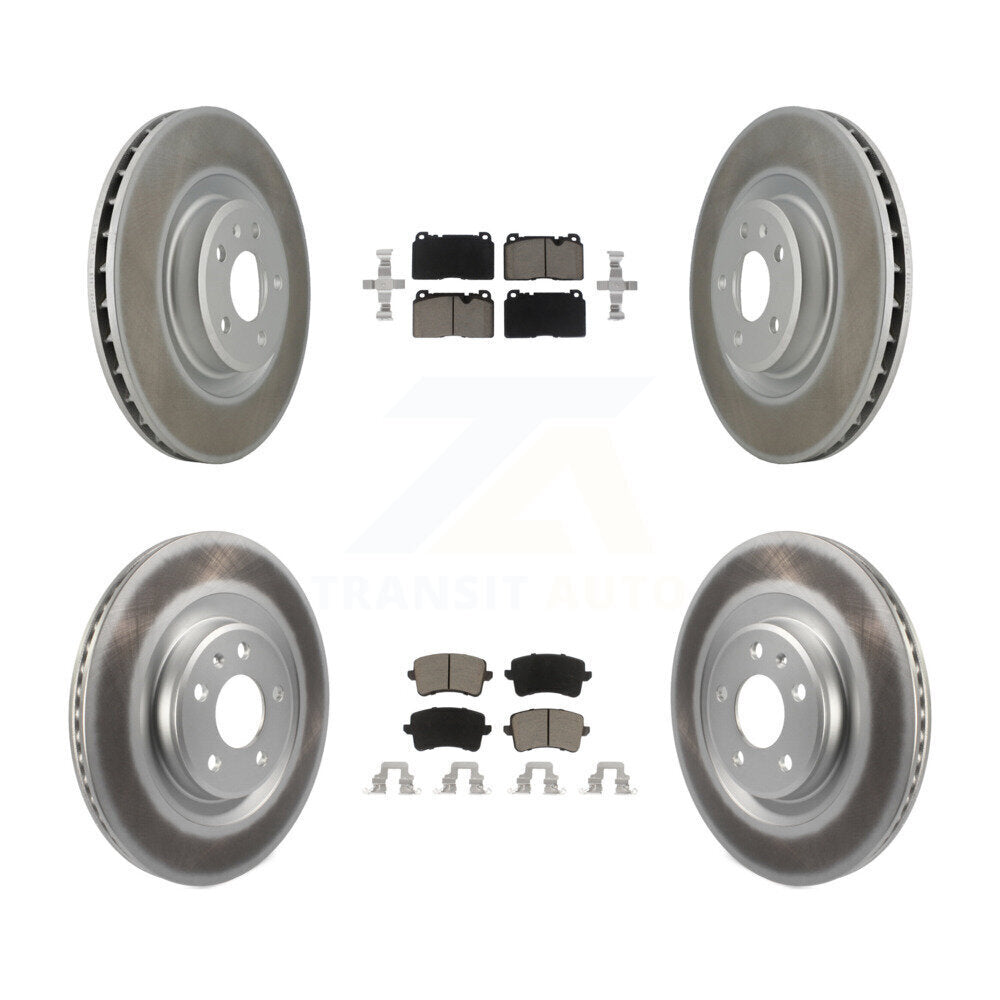 Transit Auto KGC-100956 Disc Brake Kit for 2013-2017 Audi Q5 - Front and Rear