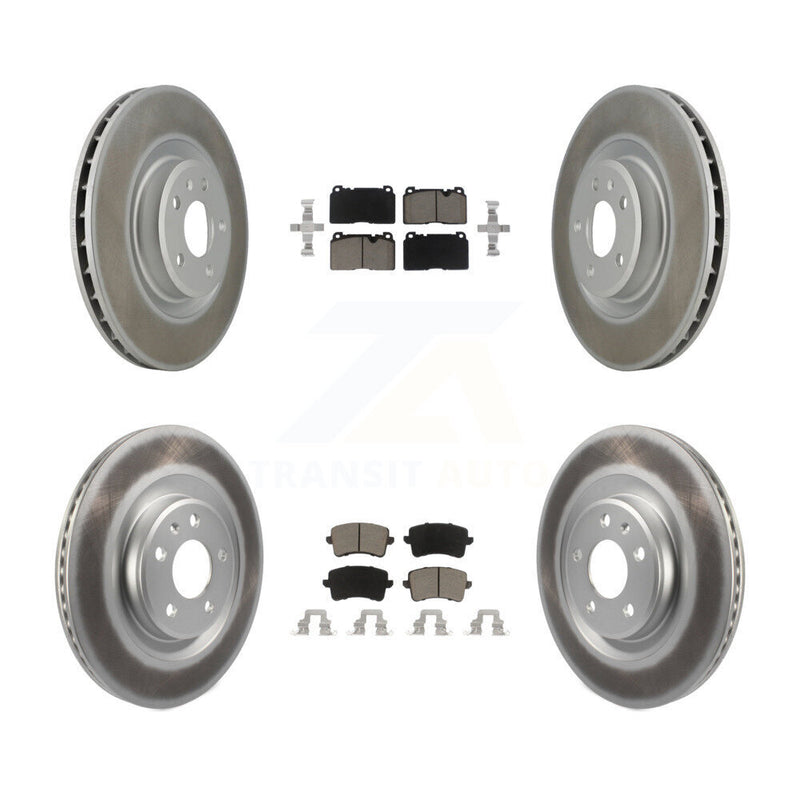 Transit Auto KGC-100956 Disc Brake Kit for 2013-2017 Audi Q5 - Front and Rear