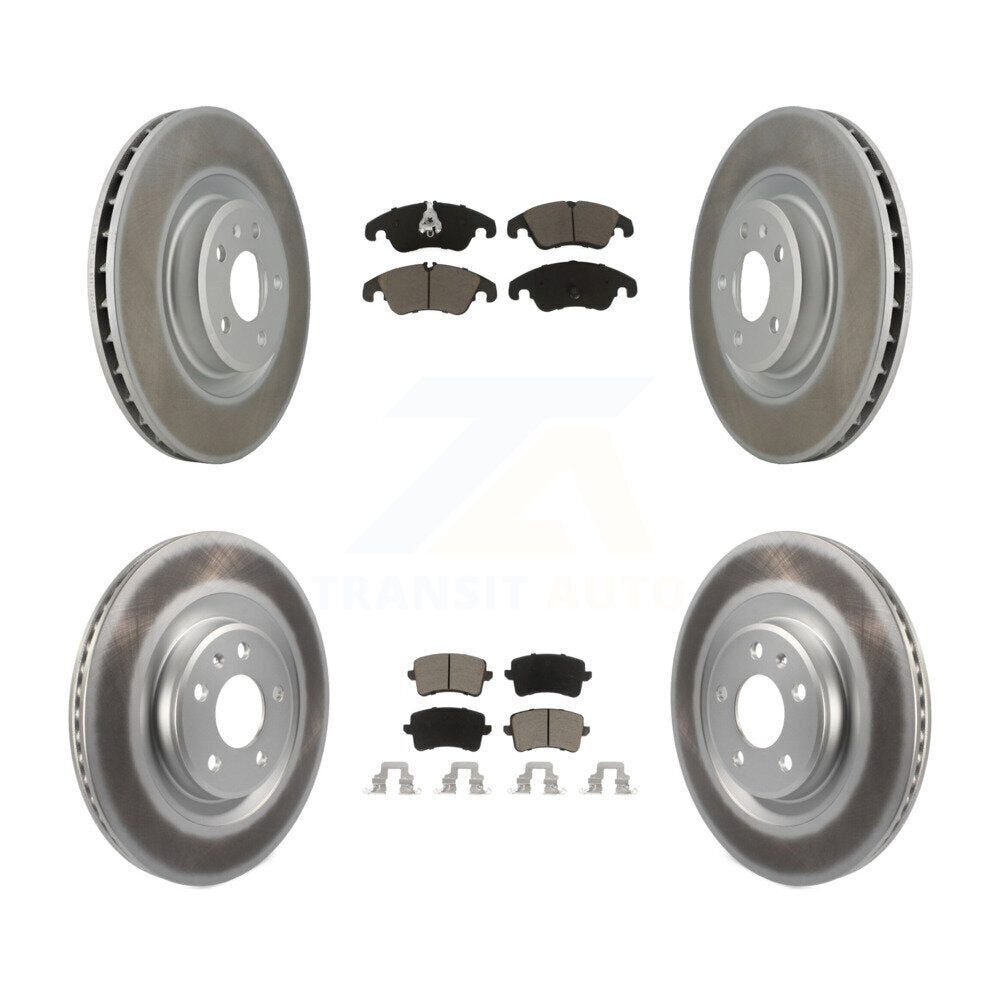 Transit Auto KGC-100957 Disc Brake Kit for 2011-2017 Audi Q5, Audi S5, Audi S4 - Front and Rear