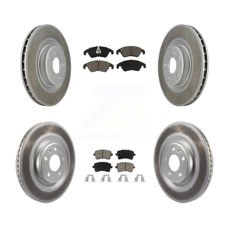 Transit Auto KGC-100957 Disc Brake Kit for 2011-2017 Audi Q5, Audi S5, Audi S4 - Front and Rear