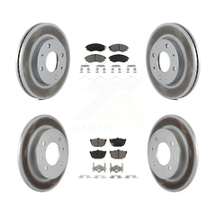 Transit Auto KGC-100959 Disc Brake Kit for 2001-2006 Hyundai Elantra - Front and Rear
