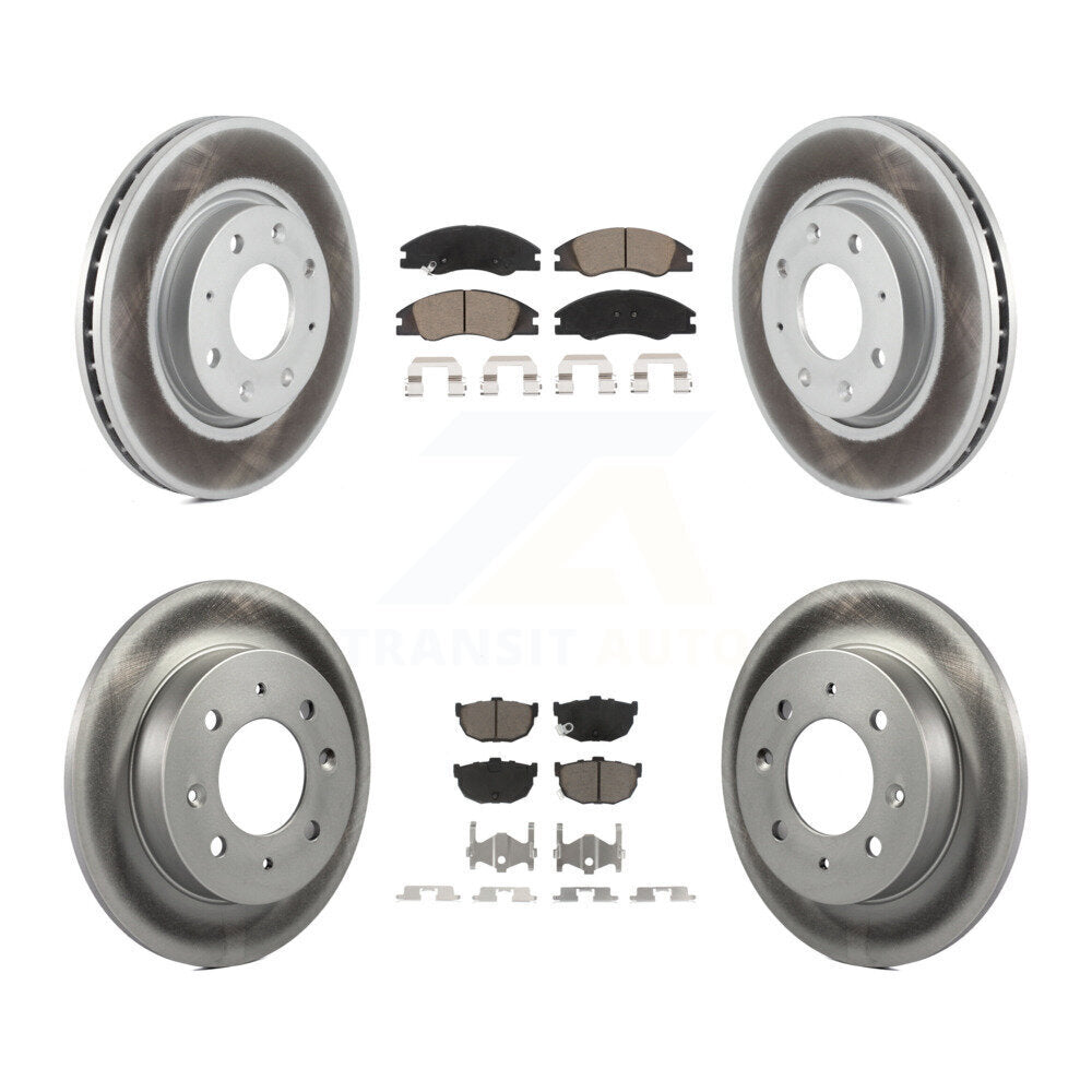 Transit Auto KGC-100960 Disc Brake Kit for 2004-2009 Kia Spectra, Kia Spectra5 - Front and Rear