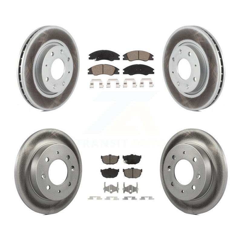 Transit Auto KGC-100960 Disc Brake Kit for 2004-2009 Kia Spectra, Kia Spectra5 - Front and Rear