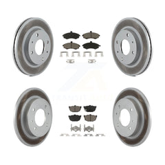 Transit Auto KGC-100961 Disc Brake Kit for 2002-2005 Hyundai Elantra - Front and Rear