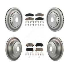 Transit Auto KGC-100968 Disc Brake Kit for 2014-2016 Acura MDX - Front and Rear
